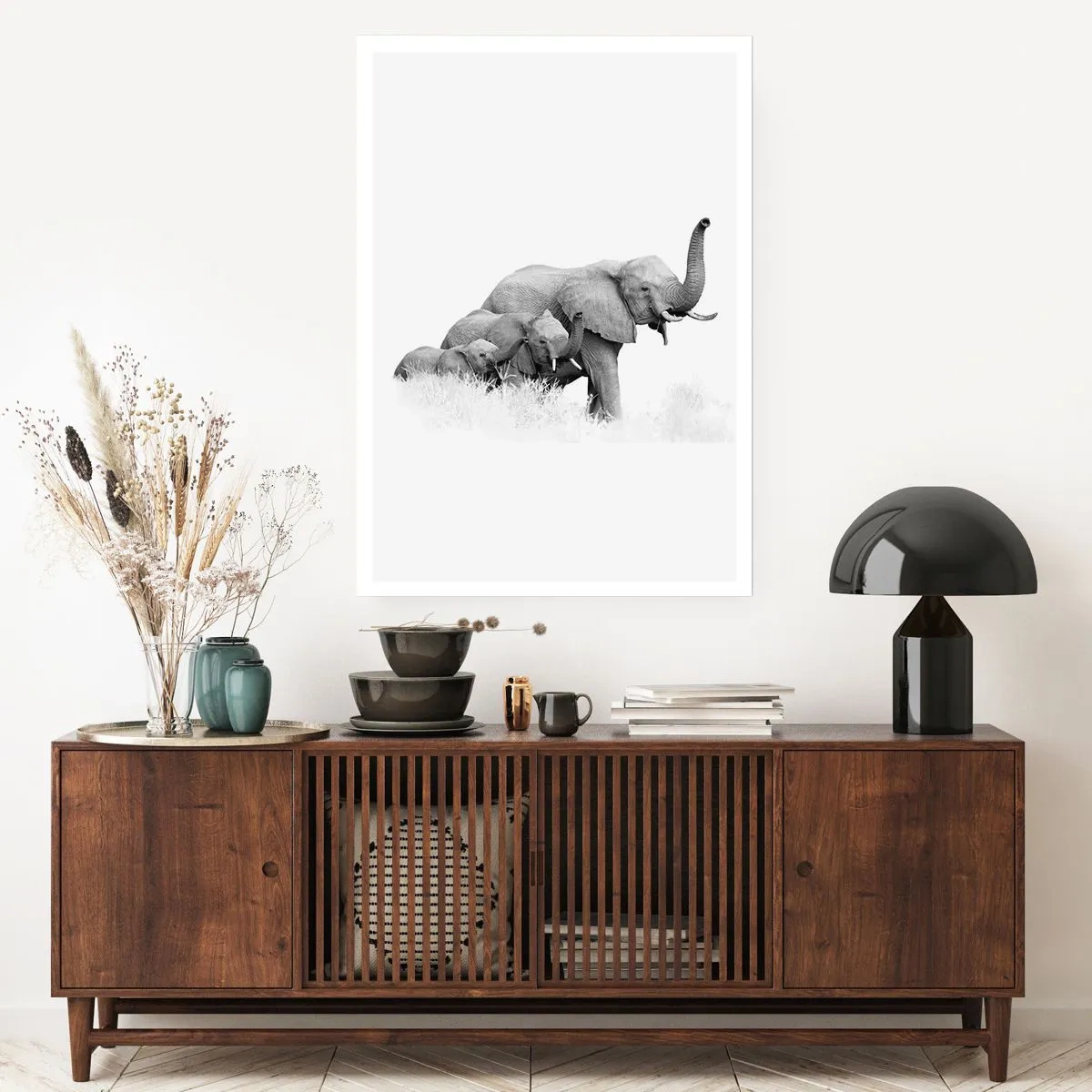 Poster - Een twee drie - 50x70 cm