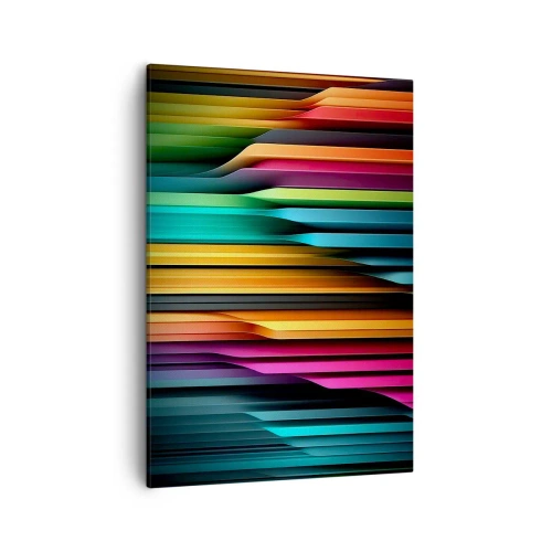 Schilderen op canvas - Lichtorgel - 50x70 cm