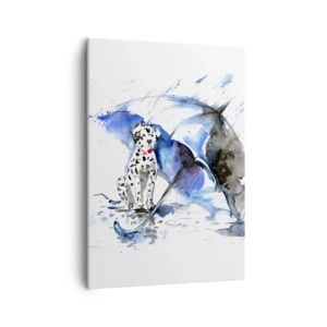 Schilderen op canvas - Daar is een vriend voor - 50x70 cm