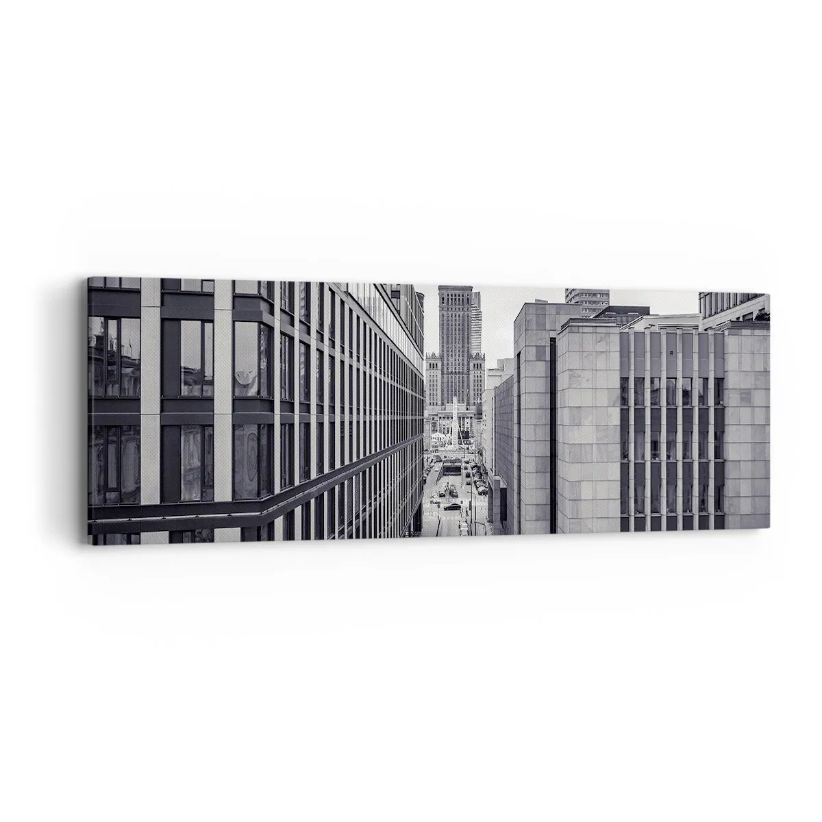 Schilderen op canvas - Warschau vallei - 90x30 cm
