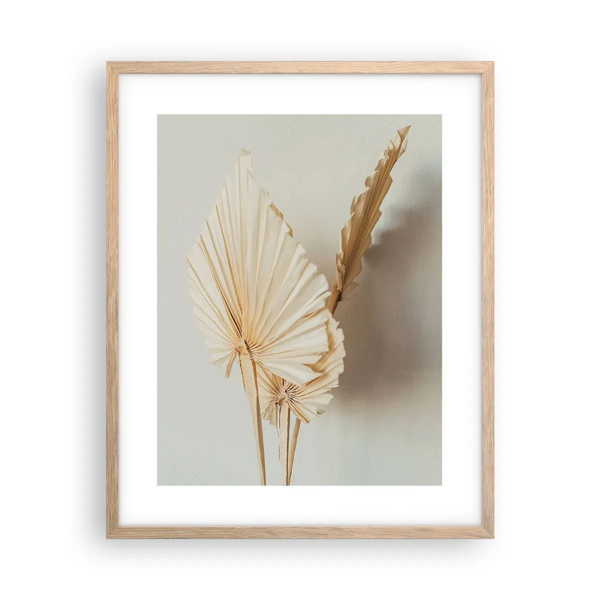 Een poster in een licht eiken lijst - Wanneer je verlichting nodig hebt - 40x50 cm