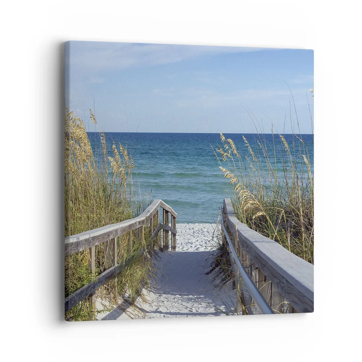 Schilderen op canvas - In de zon, in de wind - 40x40 cm