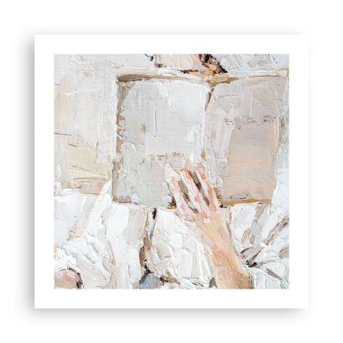 Poster - In een andere wereld - 50x50 cm