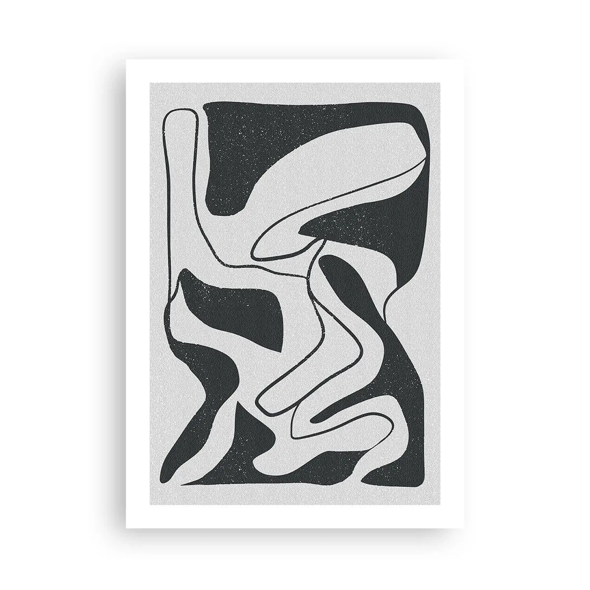 Poster - Abstract doolhofplezier - 50x70 cm