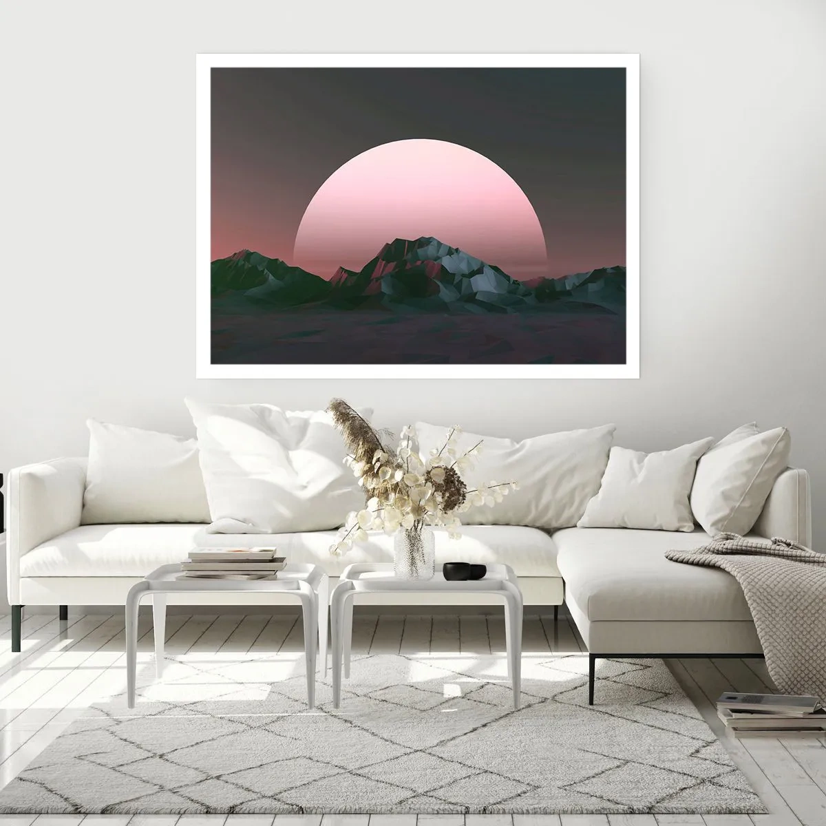 Poster - In een naburig sterrenstelsel - 50x40 cm