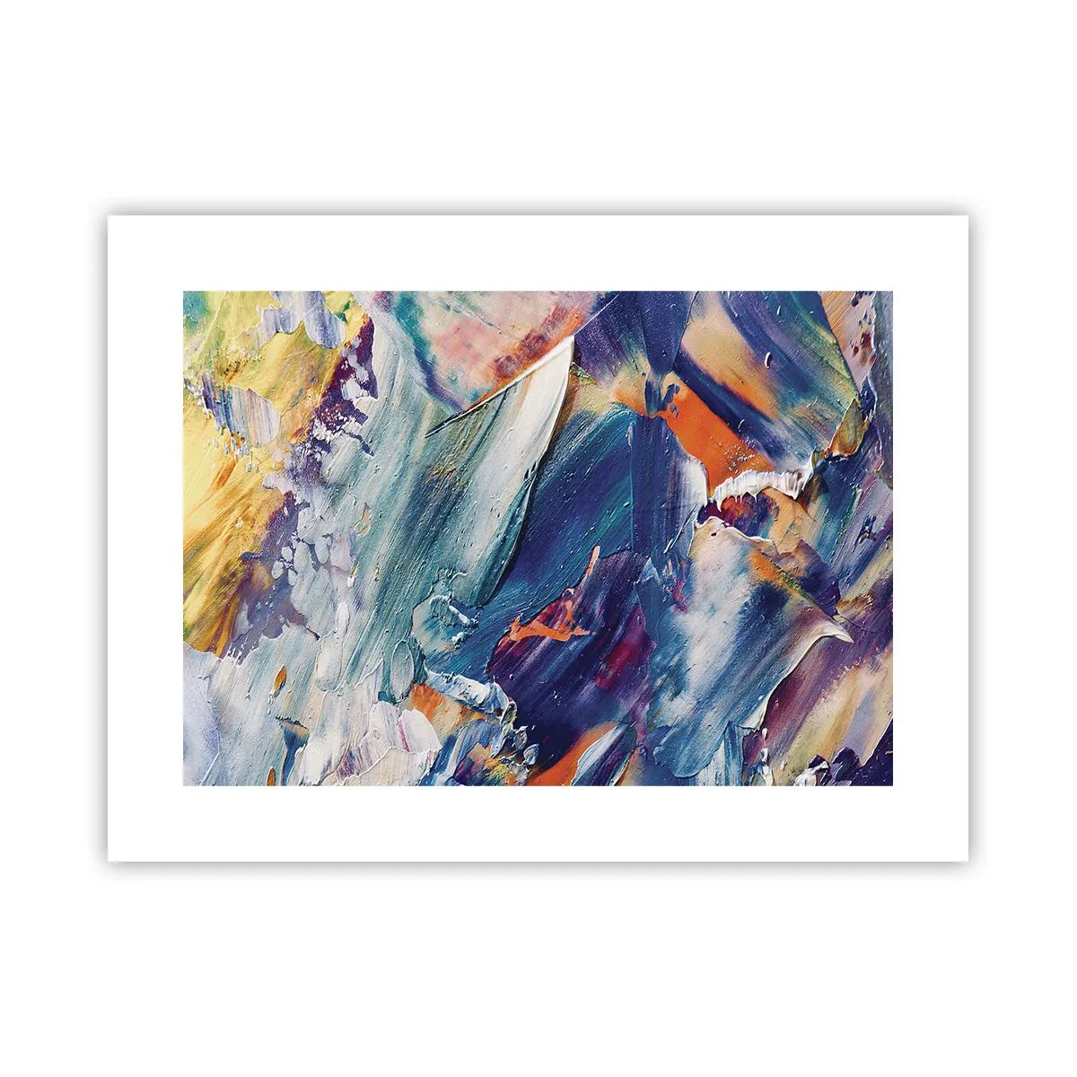 Poster - Kleur verwarring - 40x30 cm