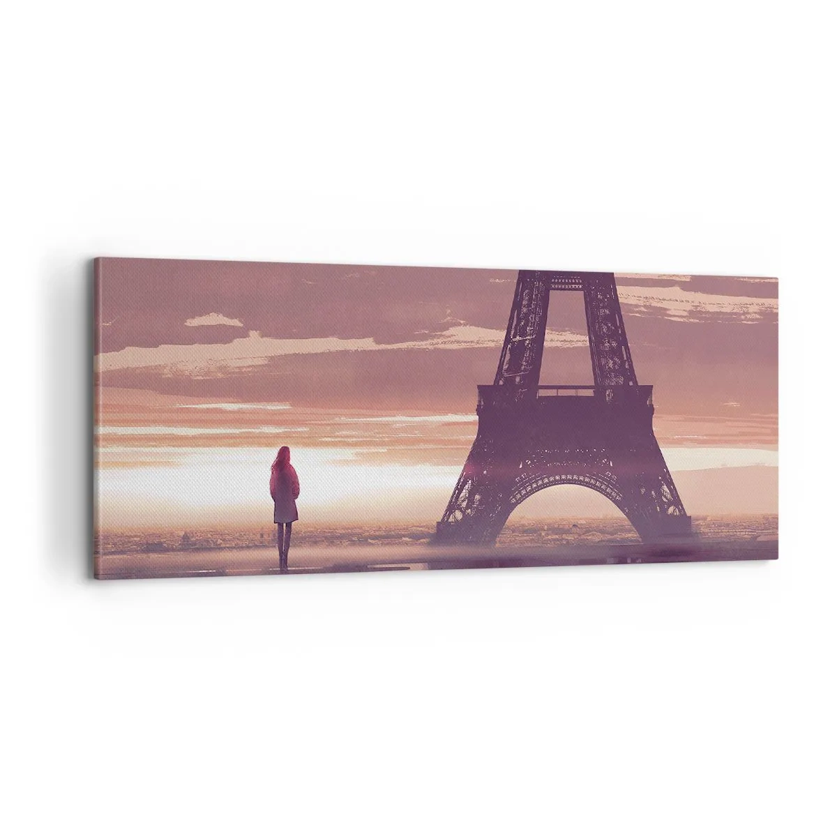 Schilderen op canvas - Slechts twee van hen - 100x40 cm