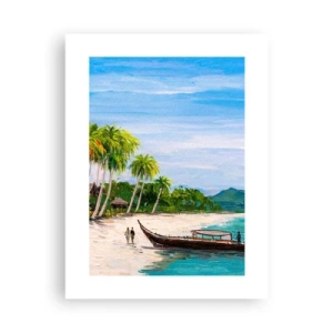 Poster - Een exotische droom - 30x40 cm