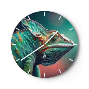 Wandklok - Klok - Jij ziet mij? Niet goed… - 40x40 cm