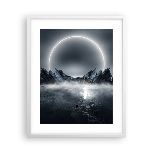 Poster in een witte lijst - Einde van het verhaal - 40x50 cm