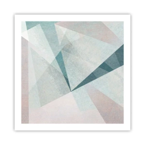 Poster - Makkelijk maar dynamisch - 60x60 cm