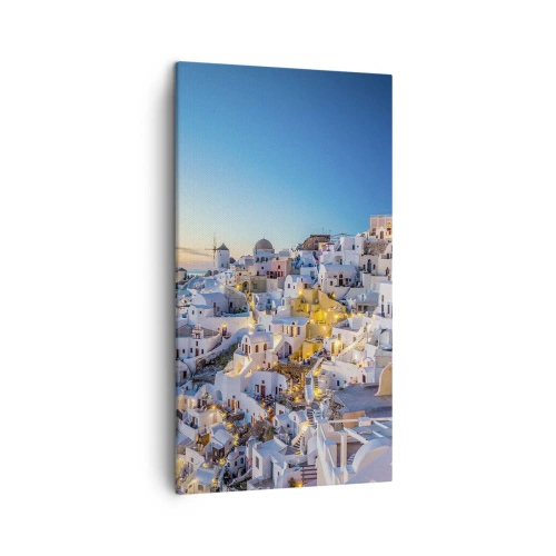Schilderen op canvas - De essentie van Grieksheid - 45x80 cm