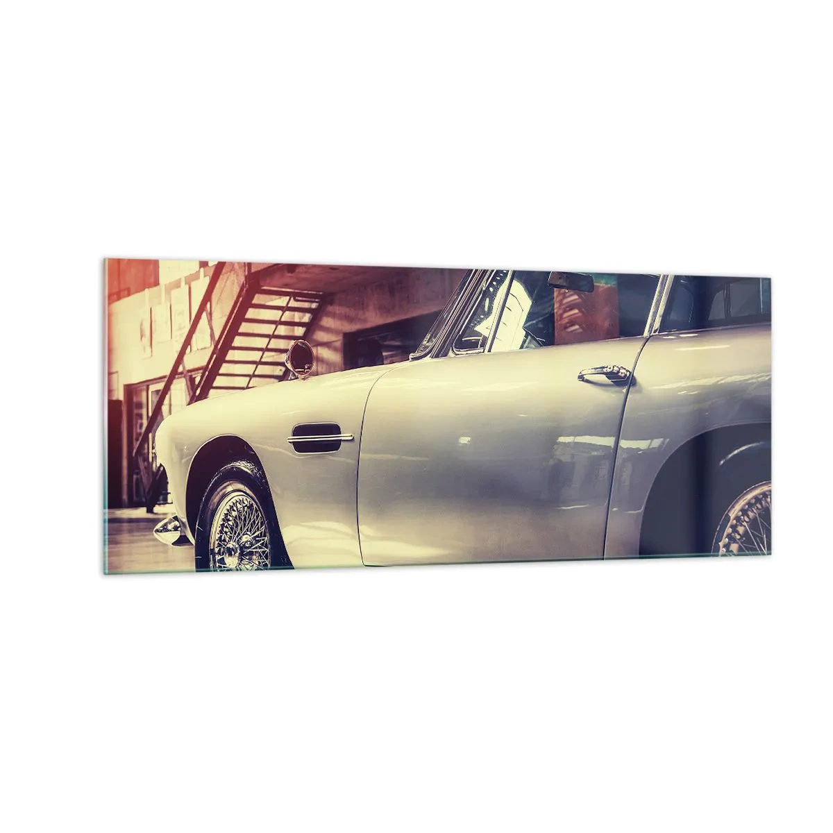 Schilderen op glas - De klassiekers worden niet oud - 100x40 cm