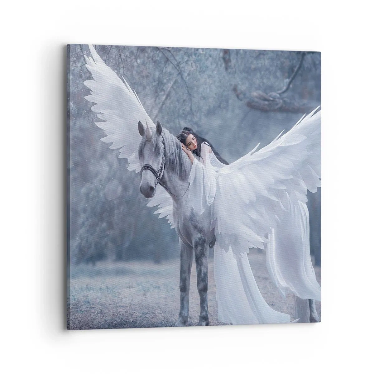 Schilderen op canvas - Een geïnspireerd moment - 70x70 cm