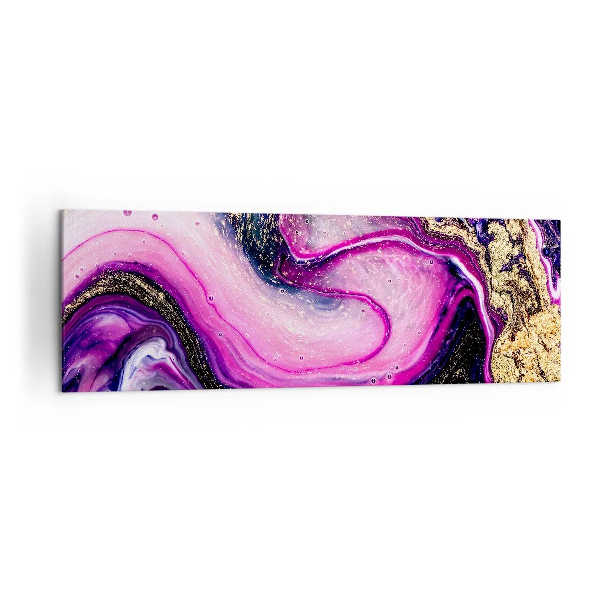 Schilderen op canvas - Een momentje achter de schermen - 160x50 cm