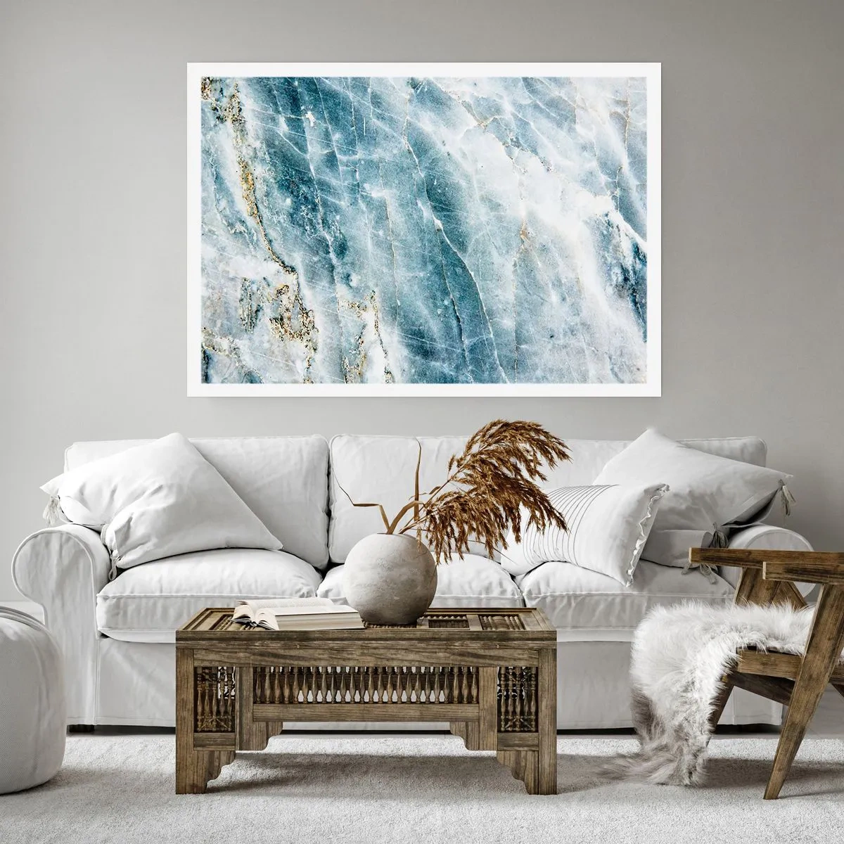 Poster - Ijs wereld - 100x70 cm