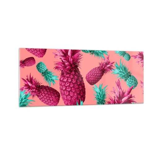 Schilderen op glas - Vrijheid is zoet - 100x40 cm