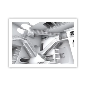 Poster - De paradoxen van de ruimte - 70x50 cm