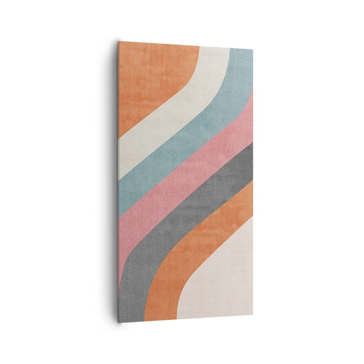 Schilderen op canvas - Diagonale compositie – beweging - 65x120 cm