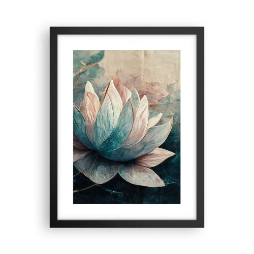 Poster in een zwarte lijst - Sterren van het meer - 30x40 cm