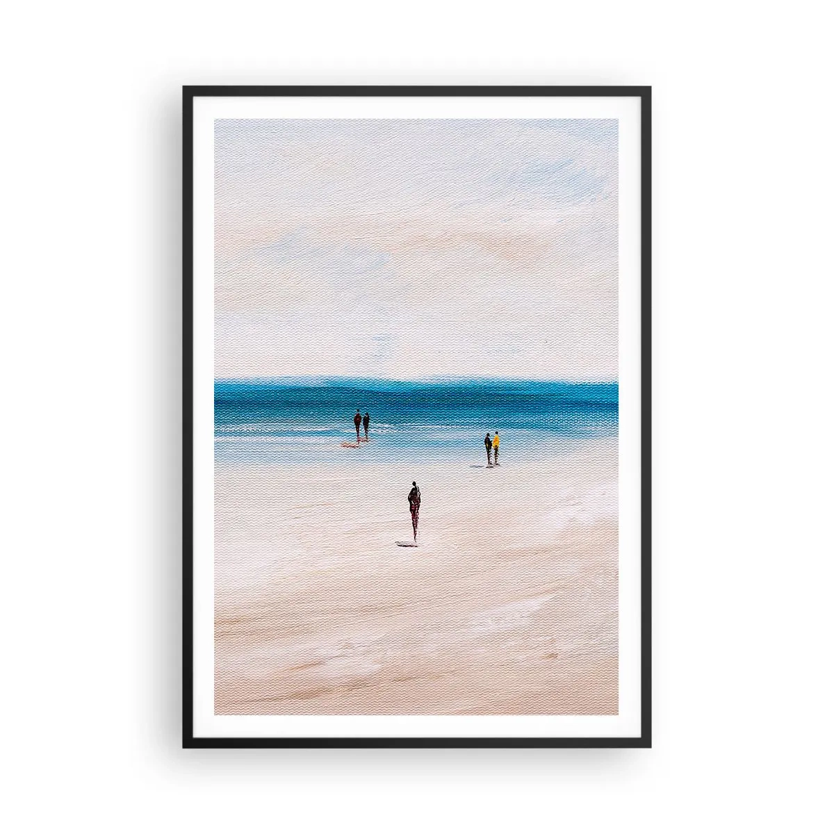 Poster in een zwarte lijst - Een natuurlijke behoefte - 70x100 cm