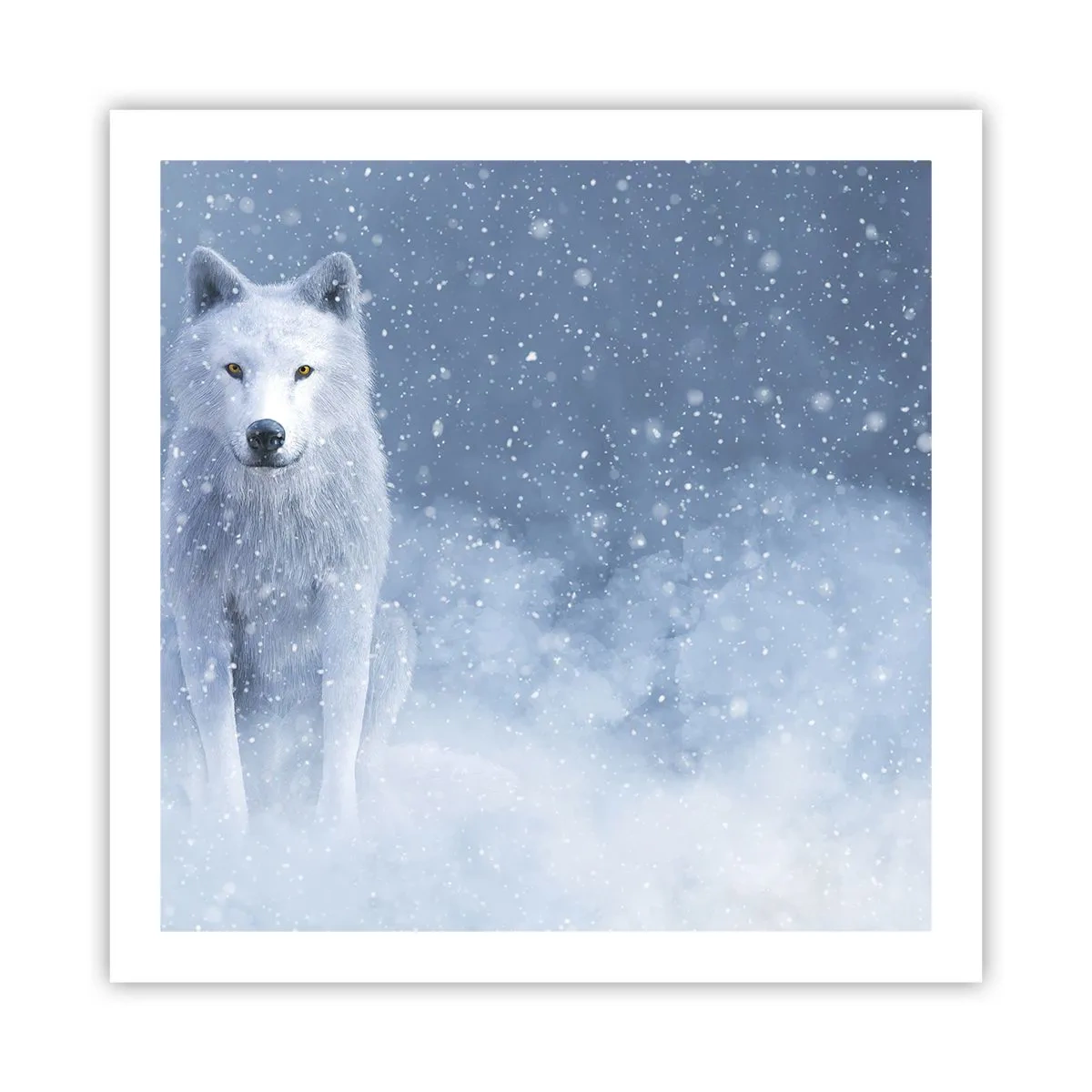 Poster - In winterse sferen - 60x60 cm