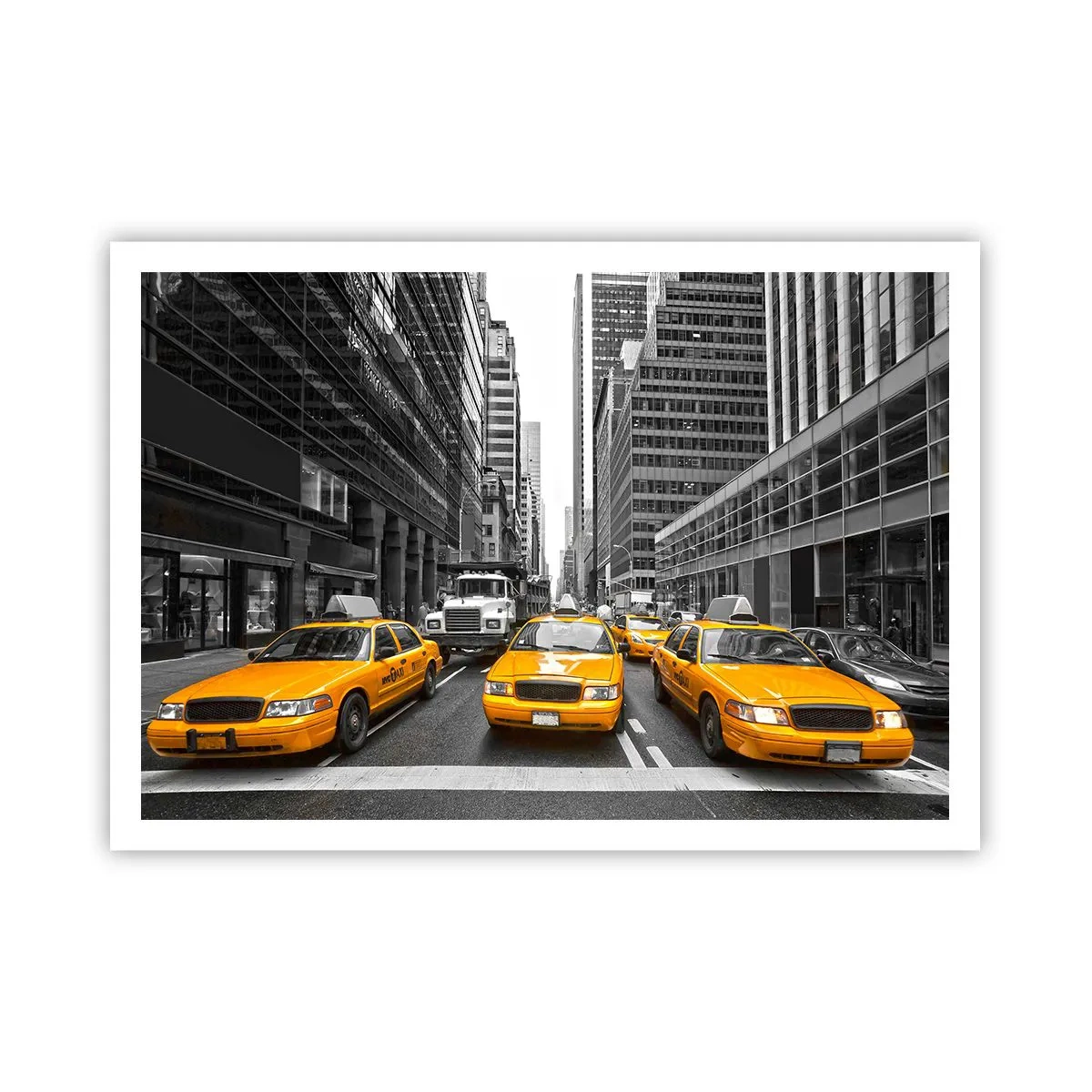 Poster - Wij geven de stad de kleuren - 100x70 cm