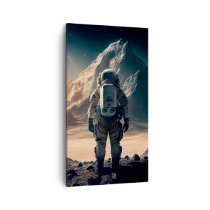 Schilderen op canvas - Nieuwe uitdaging - 45x80 cm