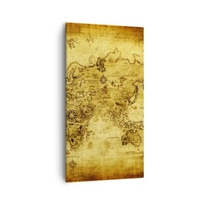 Schilderen op canvas - Hoe vreemd os deze wereld  - 55x100 cm