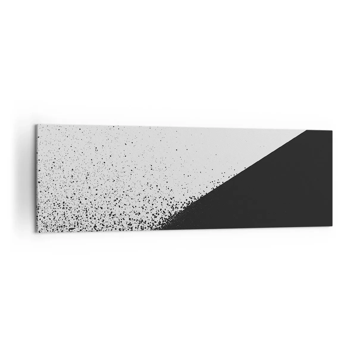 Schilderen op canvas - Steeds sneller, meer en meer - 160x50 cm