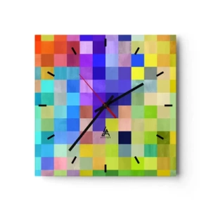 Wandklok - Klok - Alle anderen, allemaal gelijk - 30x30 cm
