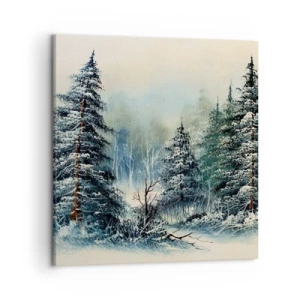 Schilderen op canvas - Klaar voor kerst - 50x50 cm
