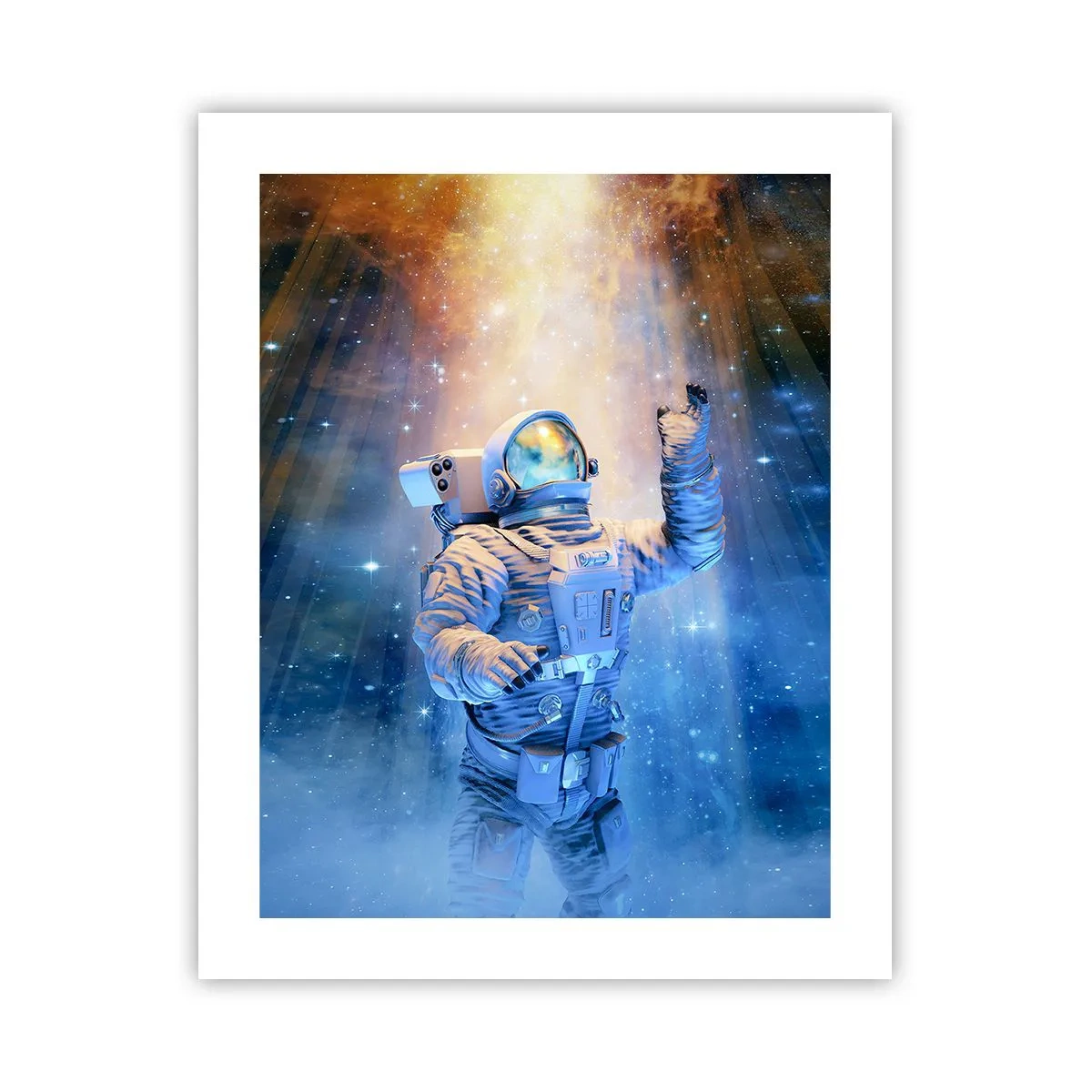 Poster - Eindelijk aan het einde - 40x50 cm