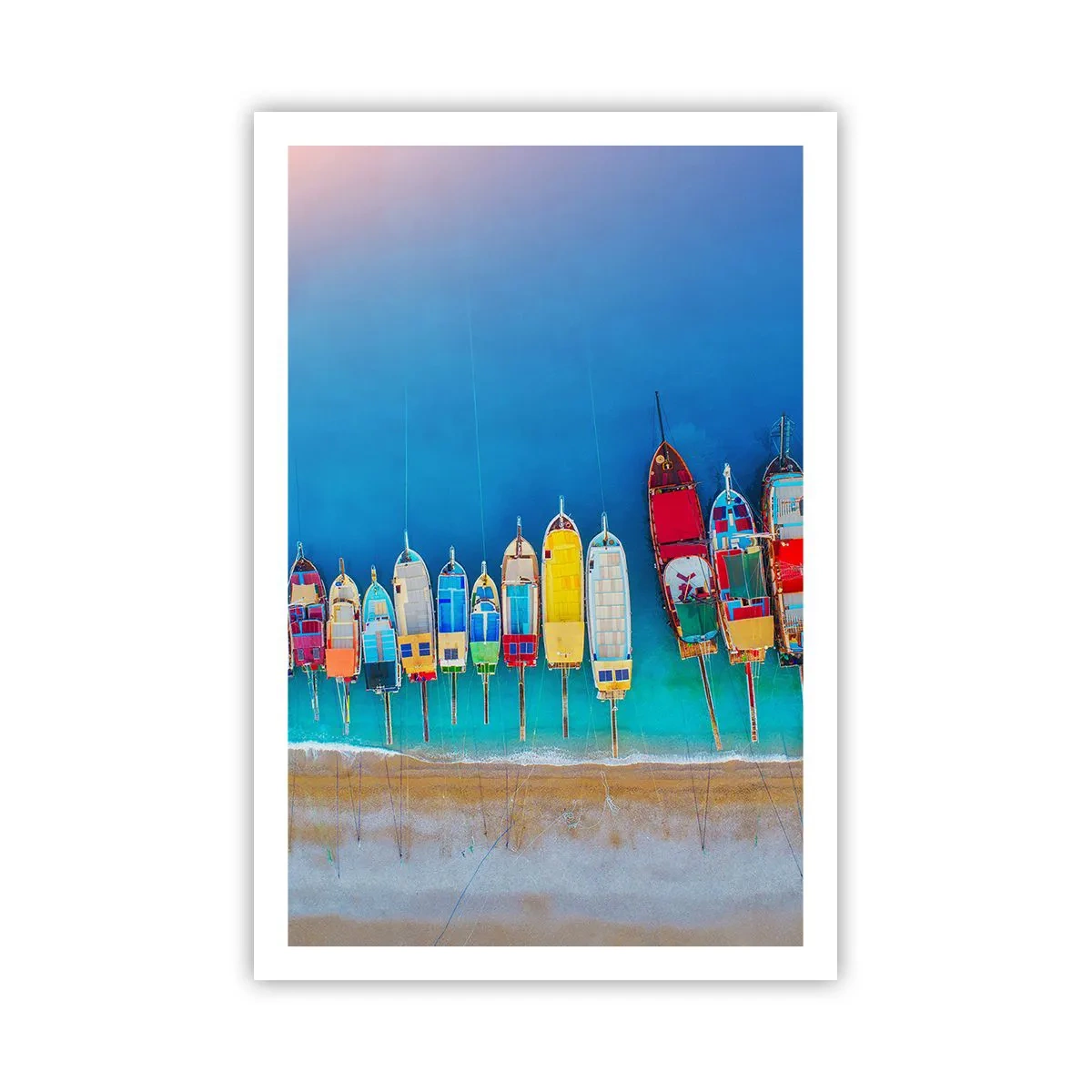 Poster - Vanuit vogelperspectief - 61x91 cm
