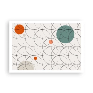 Poster - In de pop-art-sfeer - 100x70 cm