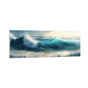 Schilderen op glas - Ritselt alleen voor jou - 90x30 cm