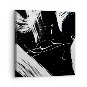 Schilderen op canvas - Breek de duisternis - 30x30 cm