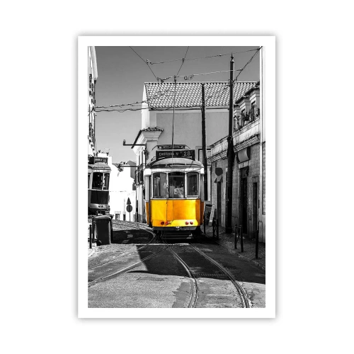 Poster - De geest van Lissabon - 70x100 cm