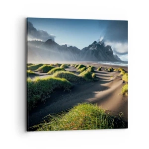 Schilderen op canvas - Harmonie van de elementen - 70x70 cm