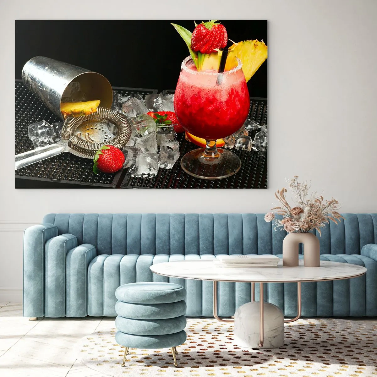 Schilderen op glas - Tover een smaak - 120x80 cm