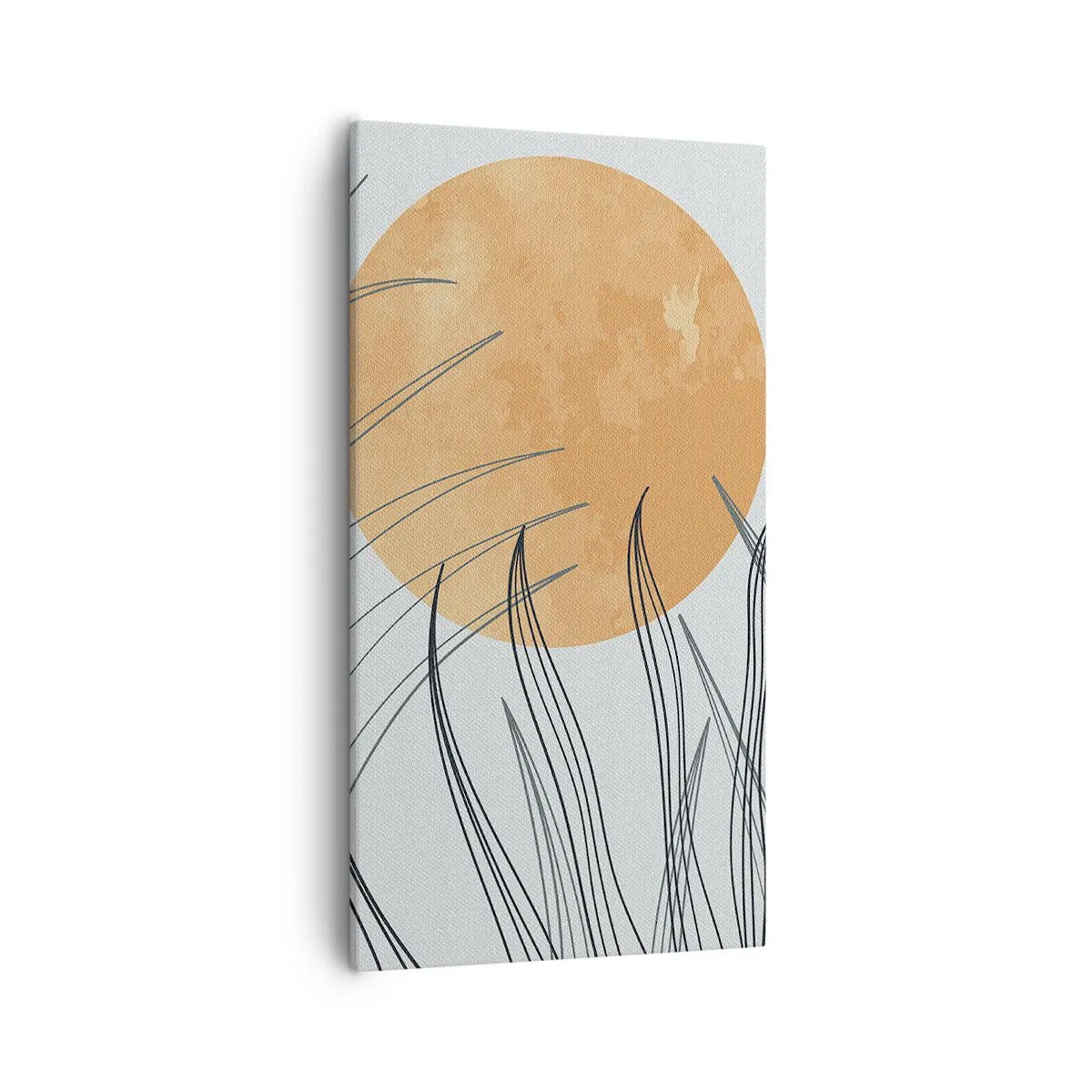 Schilderen op canvas - Altijd naar de zon - 55x100 cm