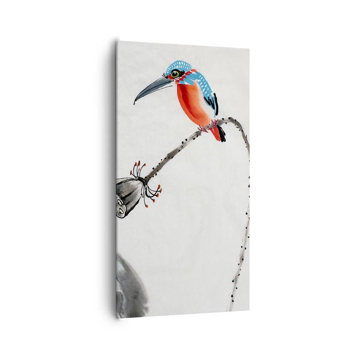 Schilderen op canvas - Het leven van de weide - 65x120 cm