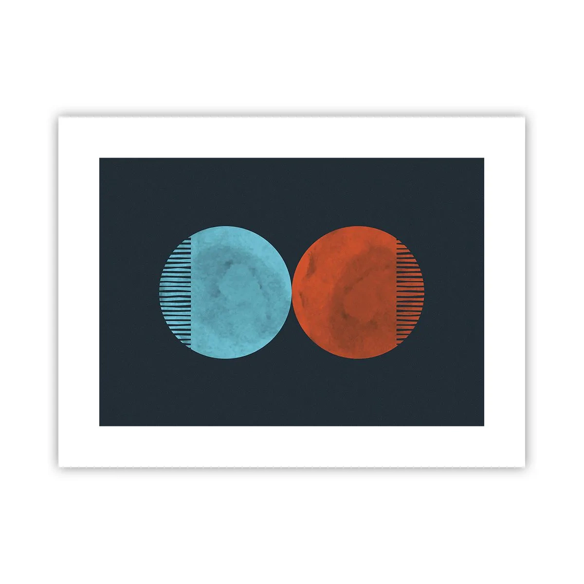 Poster - Alleen geometrie? - 40x30 cm