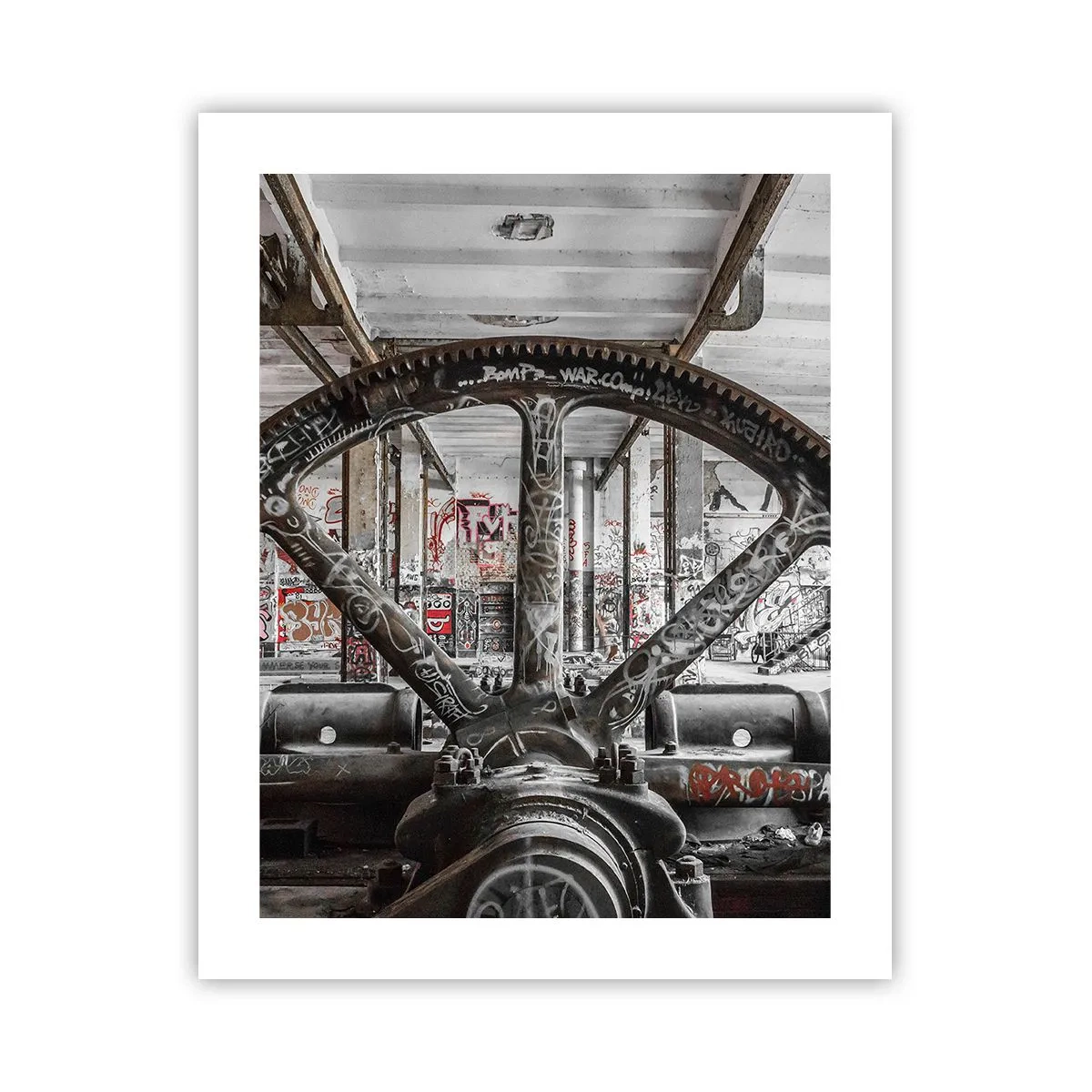 Poster - Het geheime leven van de fabriek - 40x50 cm