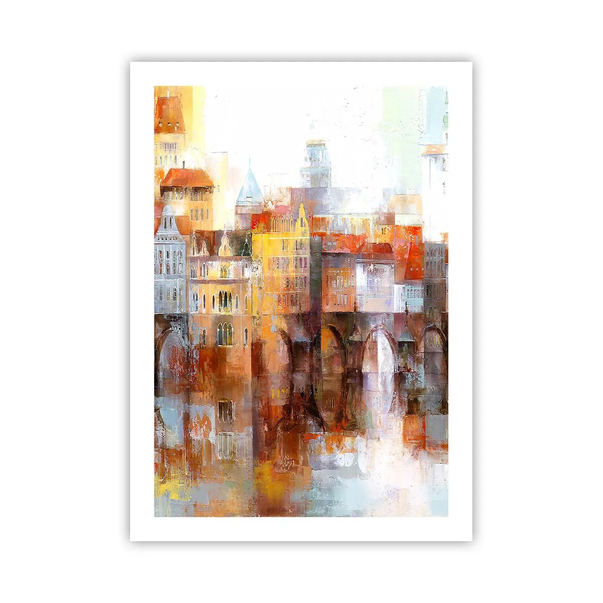 Poster - Ook onder de brug is het mooi - 50x70 cm