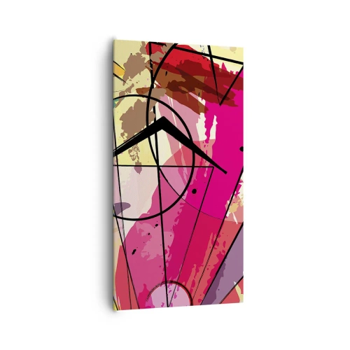 Schilderen op canvas - Explosie - 65x120 cm