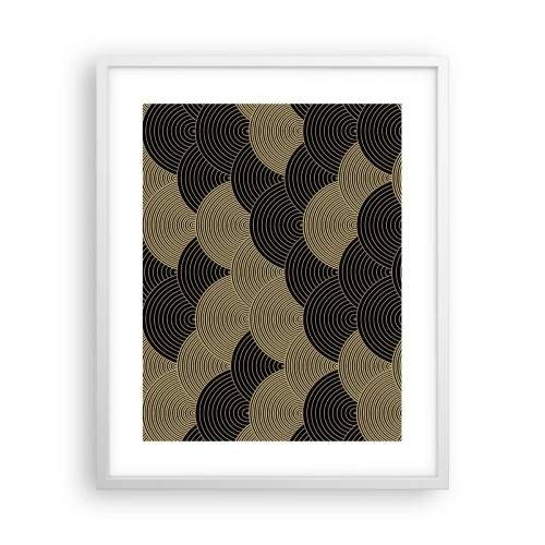 Poster in een witte lijst - Eenheid in veelheid - 40x50 cm