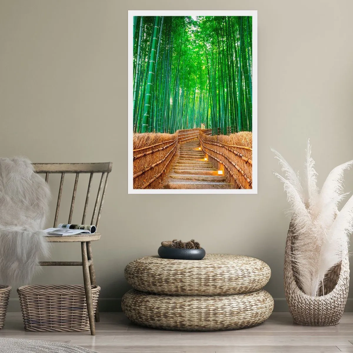 Poster - De essentie van de aziatische natuur - 30x40 cm