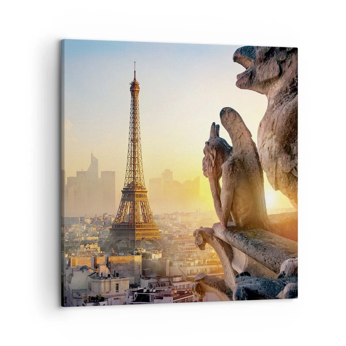 Schilderen op canvas - Er is veel veranderd... - 50x50 cm