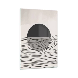 Schilderen op glas - Halve compositie - 70x100 cm